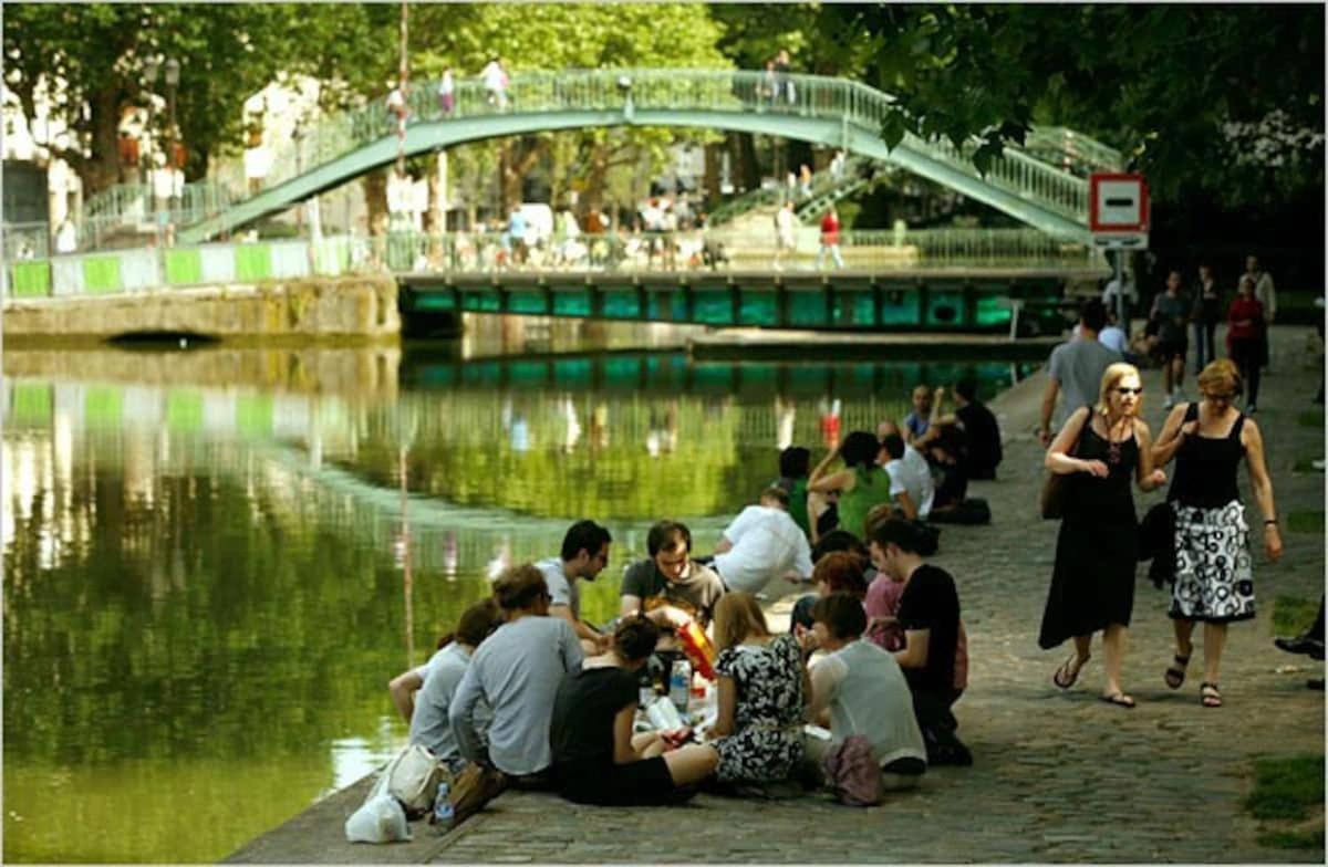 Charmante Studette Paris Canal Saint Martin Bagian luar foto